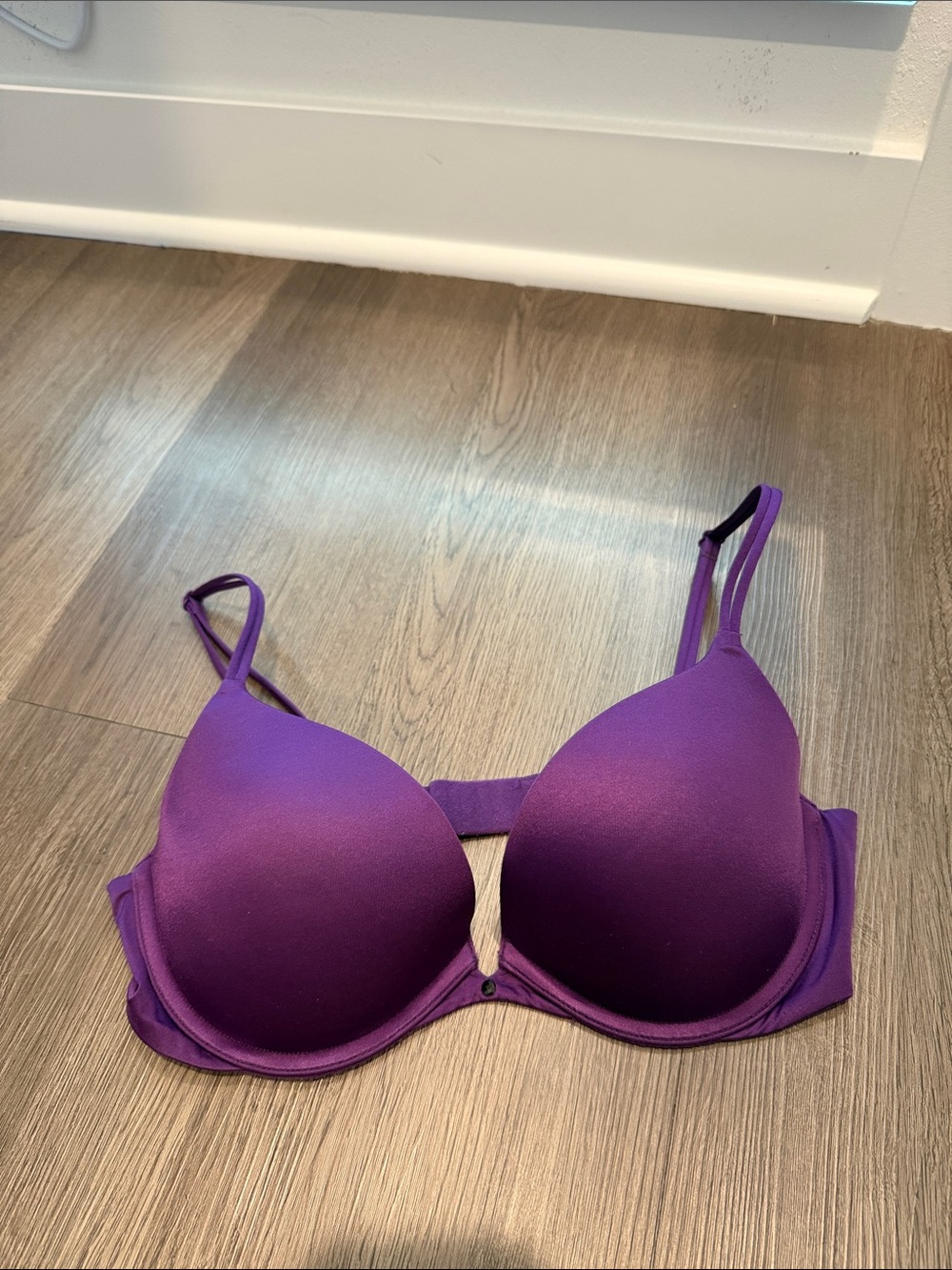 Victoria's Secret Purple Push-Up T-Shirt Bra